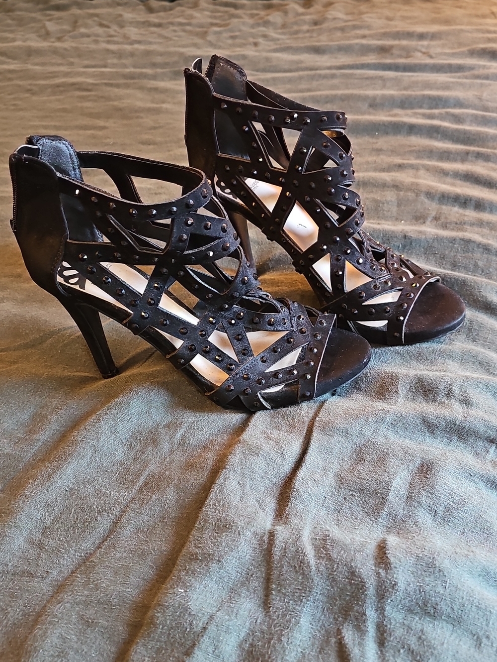 Black heels